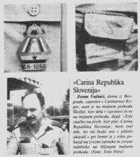 Časopisni članek o lojalnosti zaposlenih ob osamosvojitvi carinske službe.